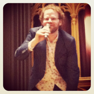 Nick Southgate starting a bit of audience interaction at TSOLlive