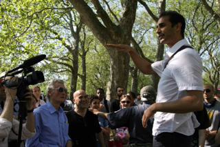 Jeremy Wickremer at Speakers Corner