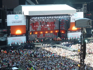 Live Earth concert, Wembley